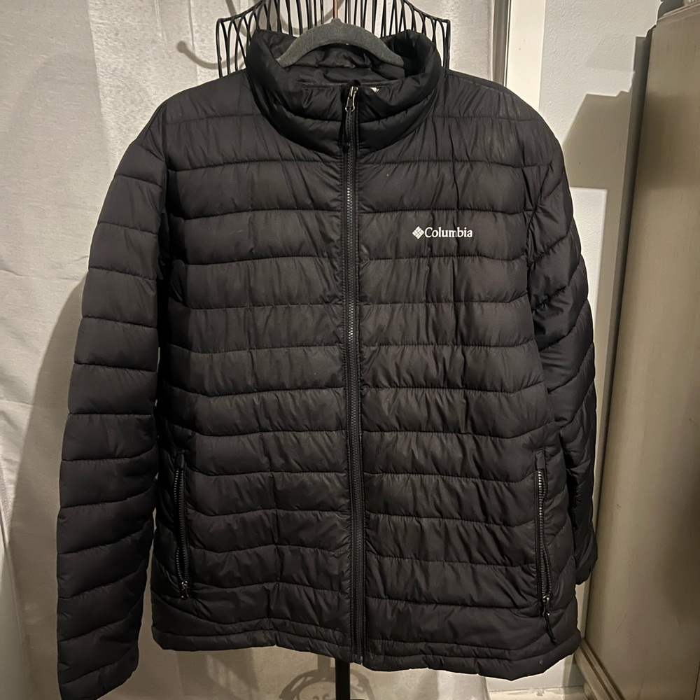 Columbia Men's Dark Gray Puffer Jacket
